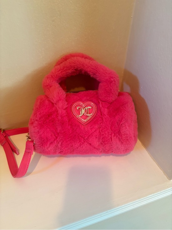 Handbags - Fluffy Crossbody Bag Lets Get Cozy Crossbody Bag by Juicy Couture